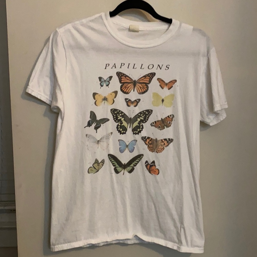 Urban outfitters graphic butterfly tee